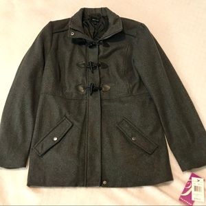 RAMPAGE Charcoal Pea Coat